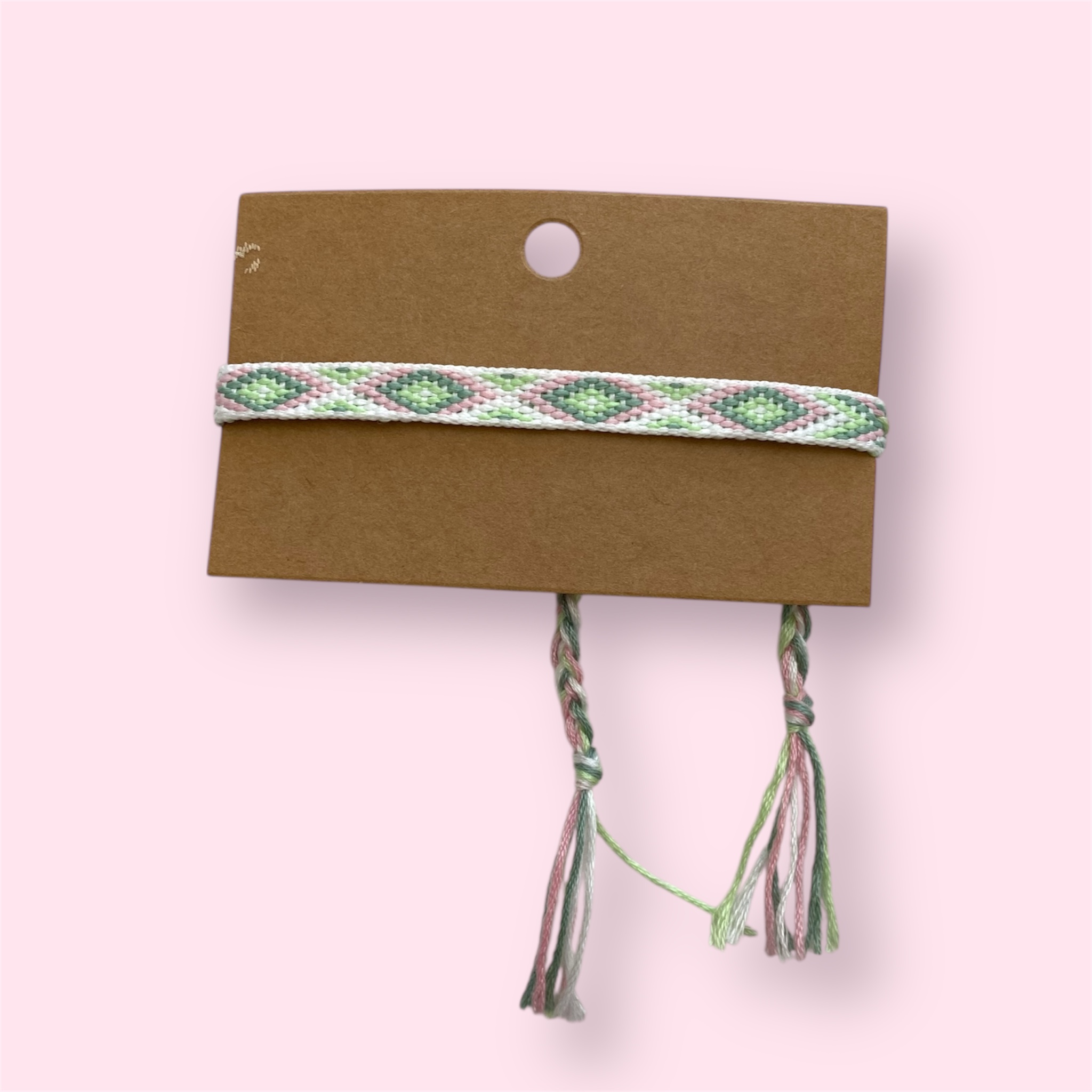 White Knitted Bracelet