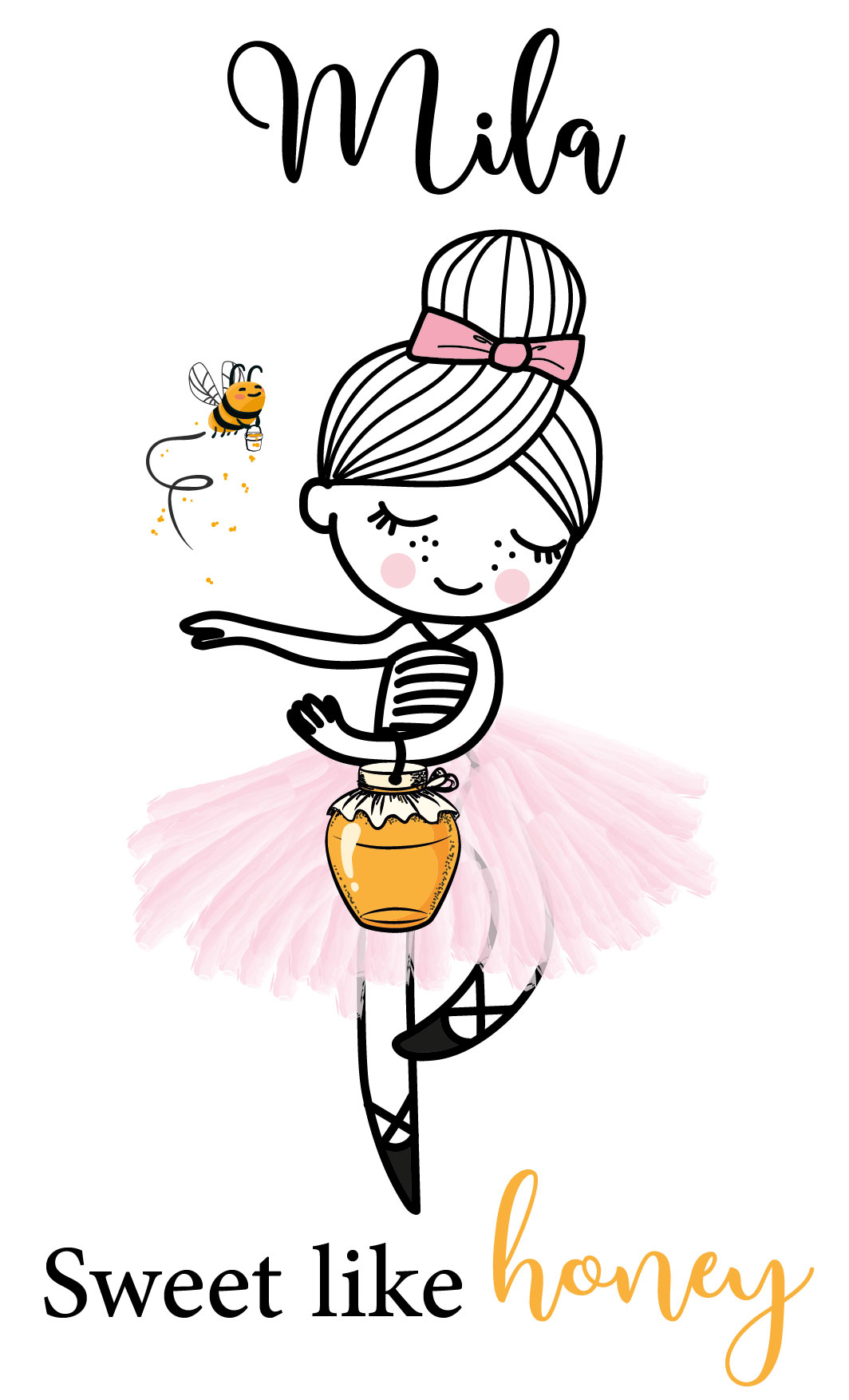 "Sweet Like Honey" Illustration