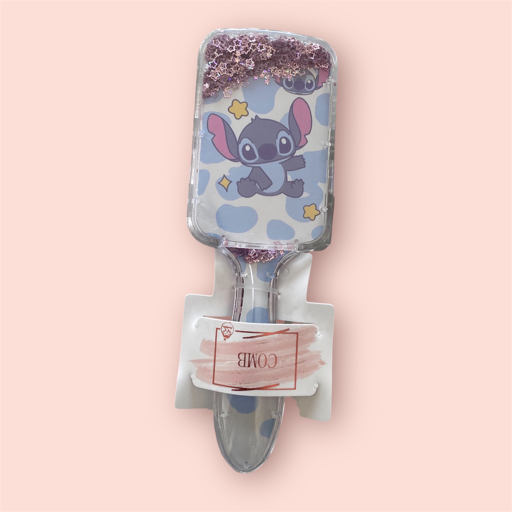 Stitch Purple & Blue Hairbrush