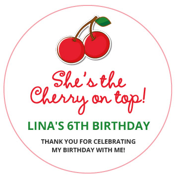 "She's the Cherry on Top"