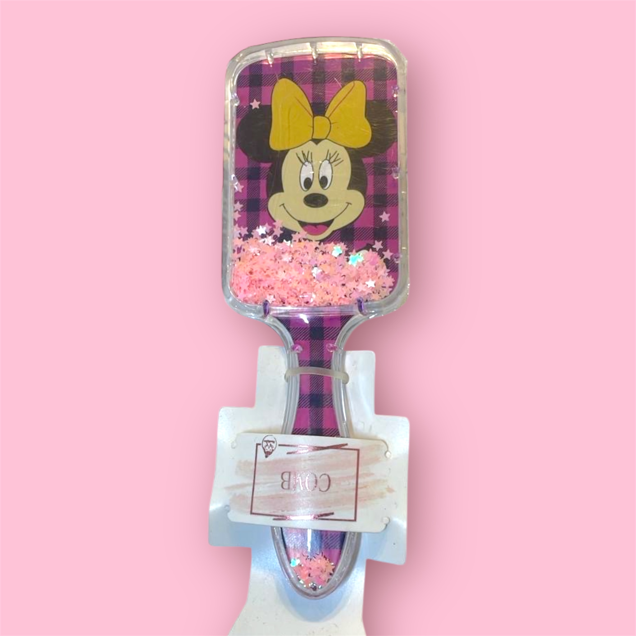 Minnie Mouse Purple Hairbrush