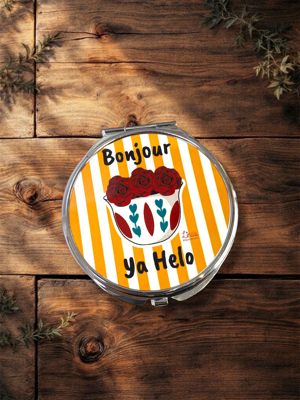 Bonjour ya Helo Pocket Mirror