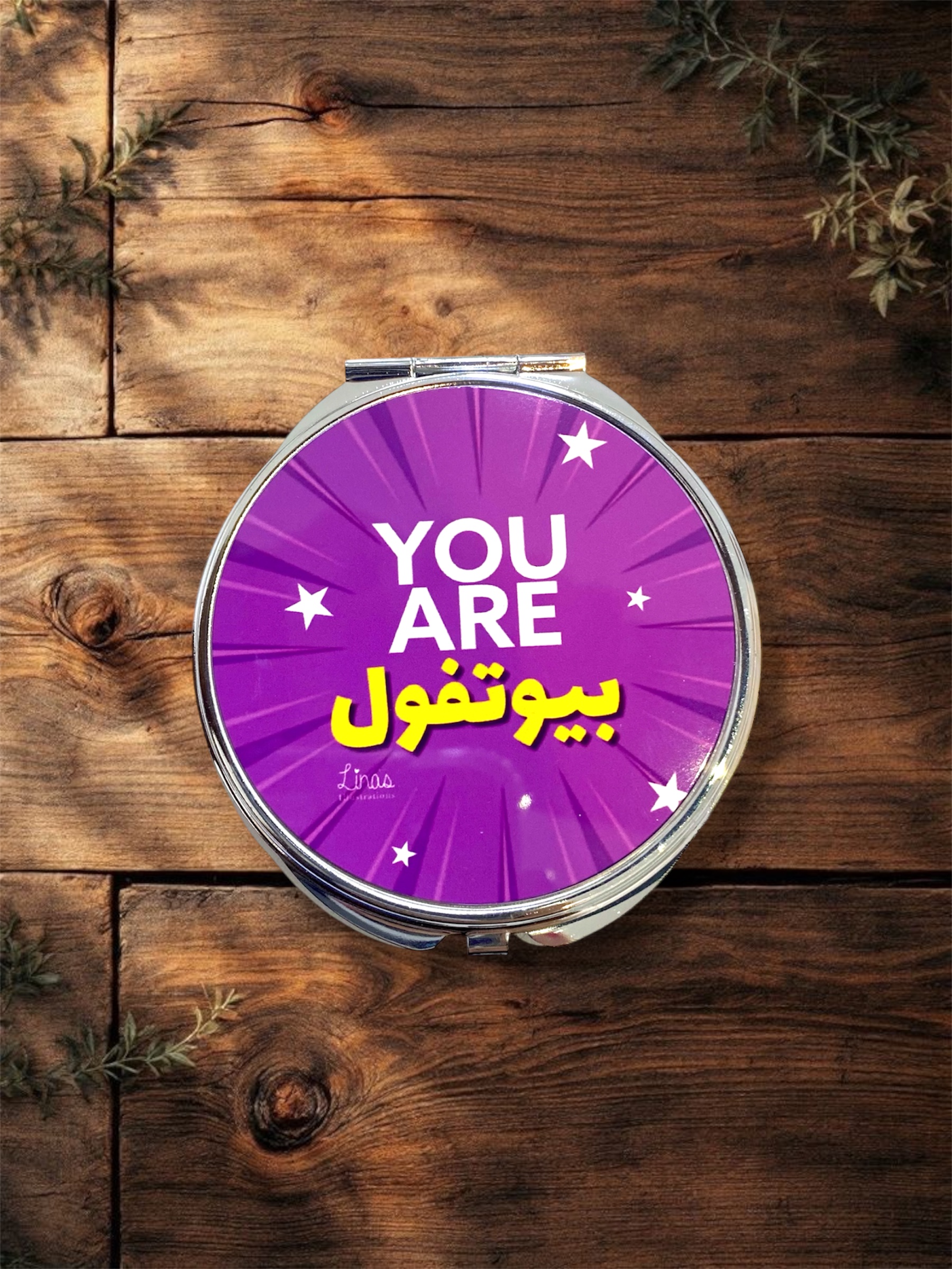 You are beautiful Pocket Mirror