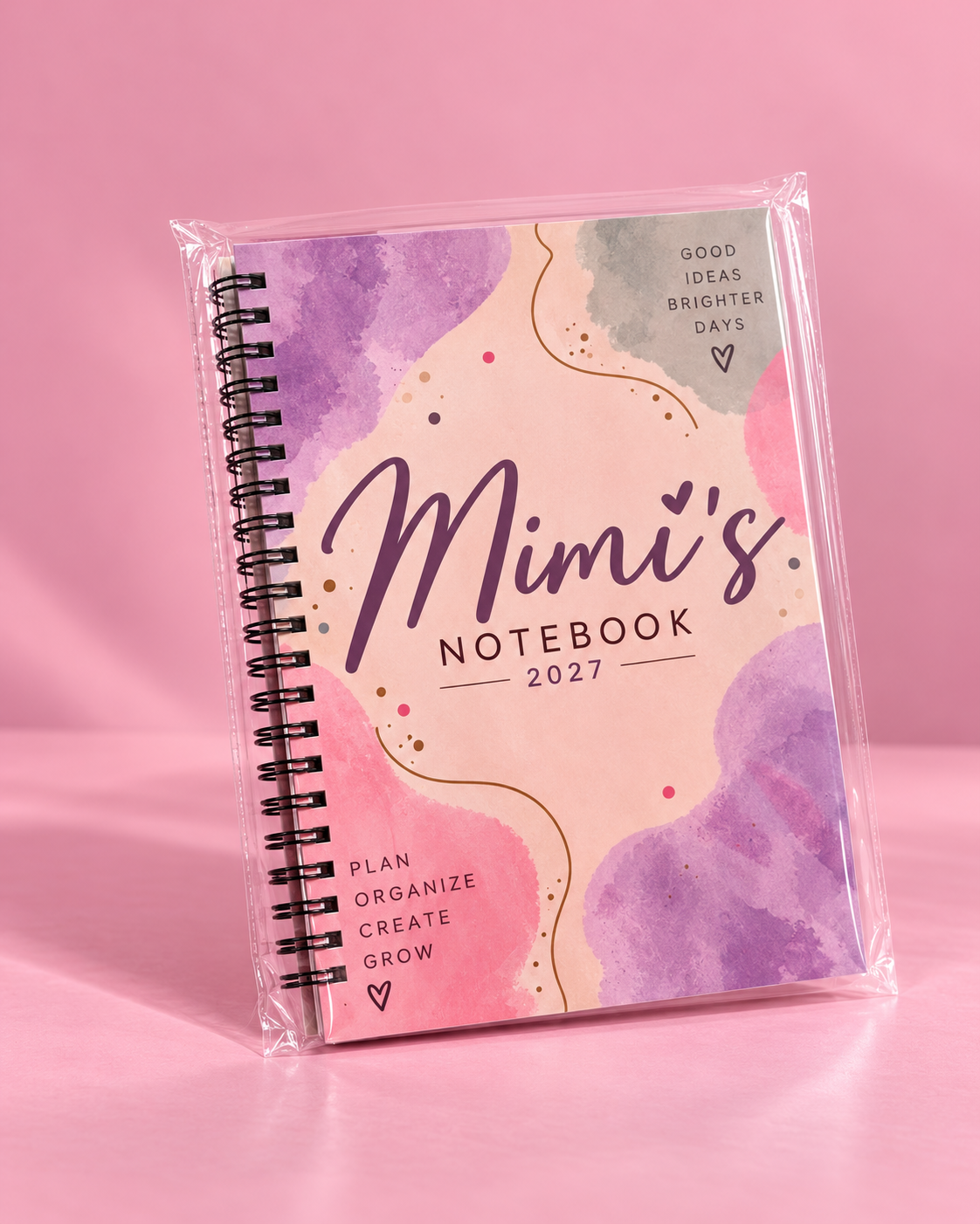 Personalized Pastel Notebook