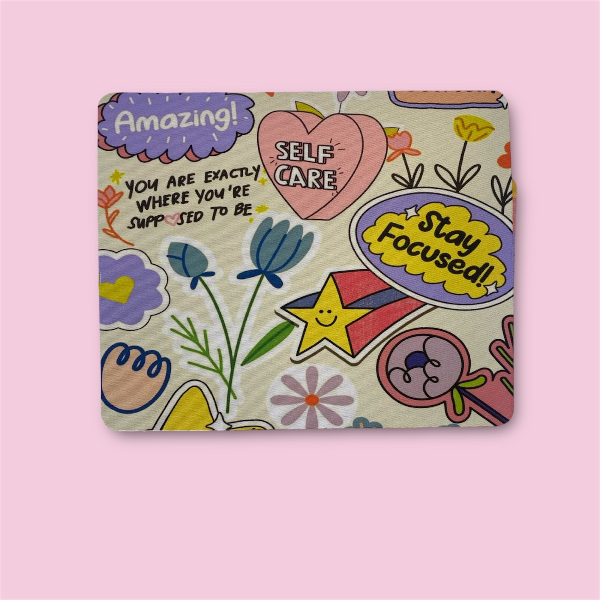 Positive Vibes Mouse Pad